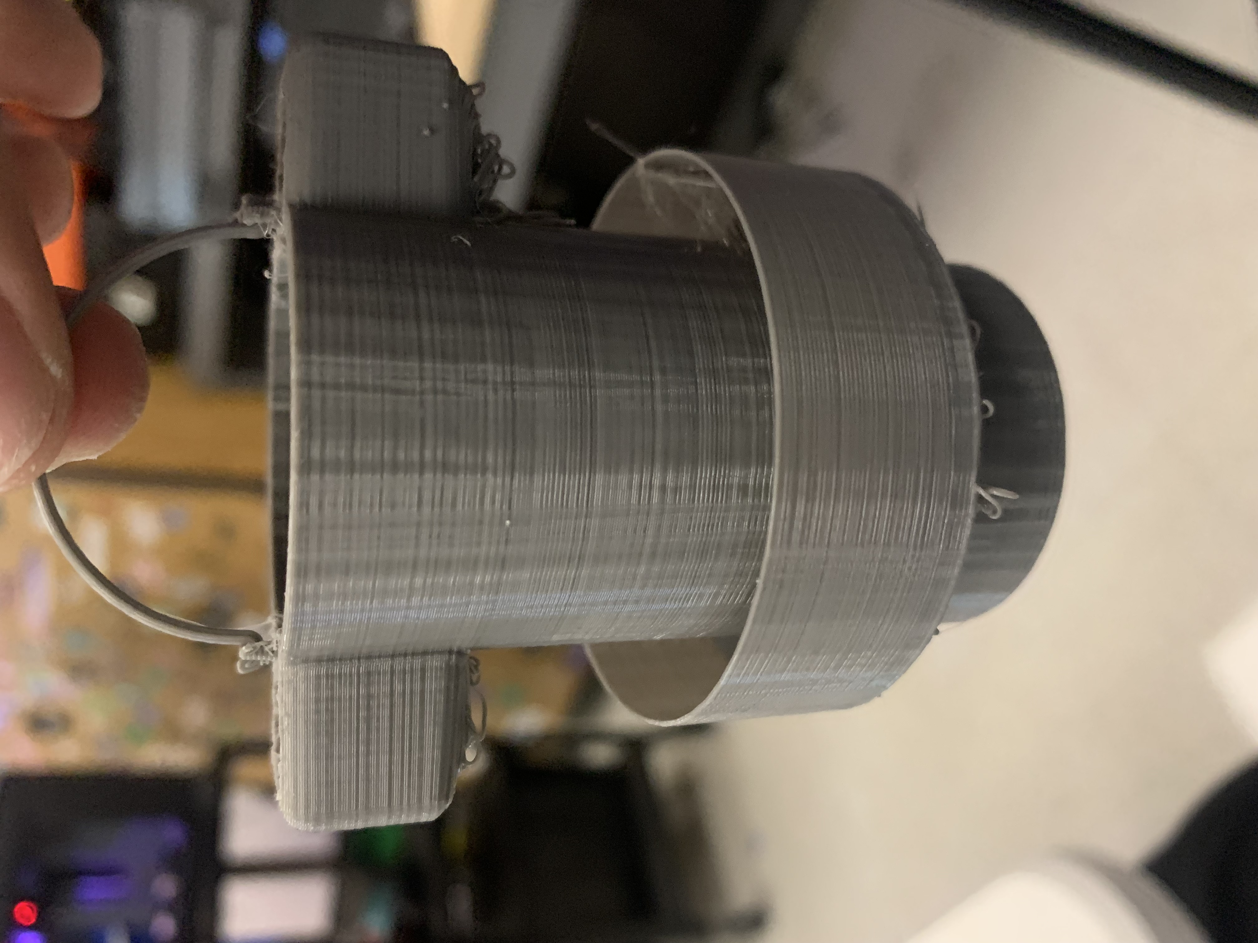 Utilizing Handle of 3D Printed Bucket